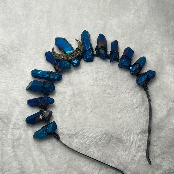 Moon crystal Headband for costume or fun - Picture 3 of 5